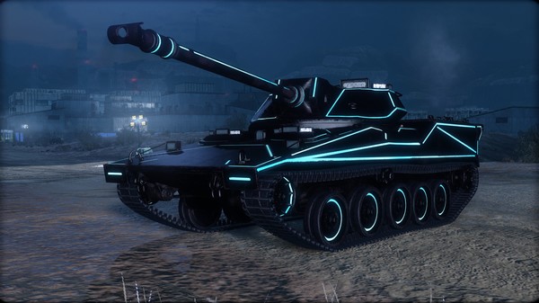 скриншот Armored Warfare - RDF-LT Skin Neon 4