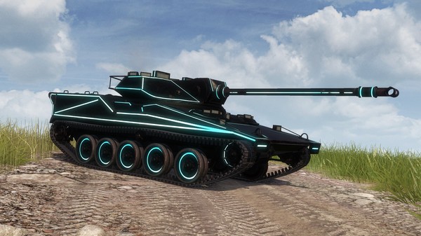 скриншот Armored Warfare - RDF-LT Skin Neon 0