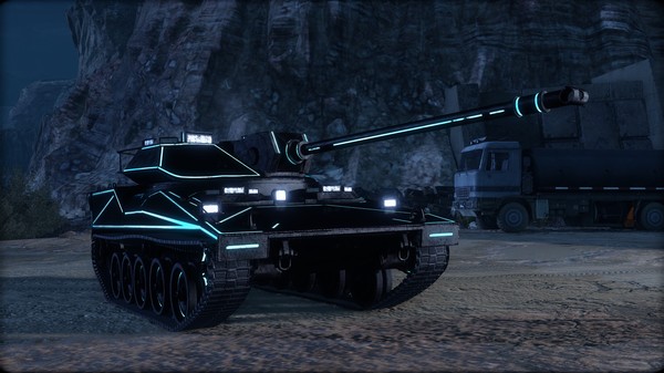 скриншот Armored Warfare - RDF-LT Skin Neon 5
