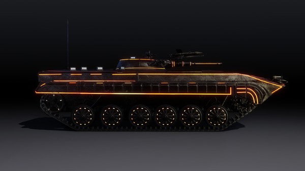 скриншот Armored Warfare - ZBD-86 Neon 1