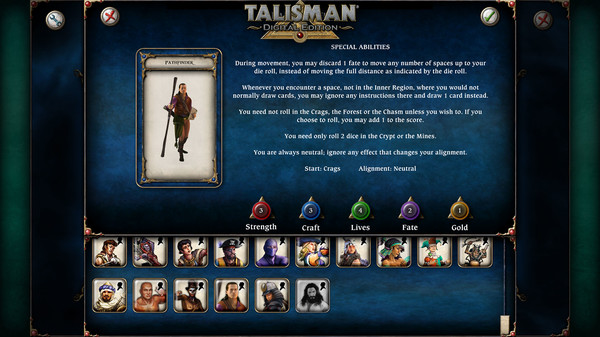 Talisman Character - Pathfinder for steam Talisman Character - Pathfinder for steam