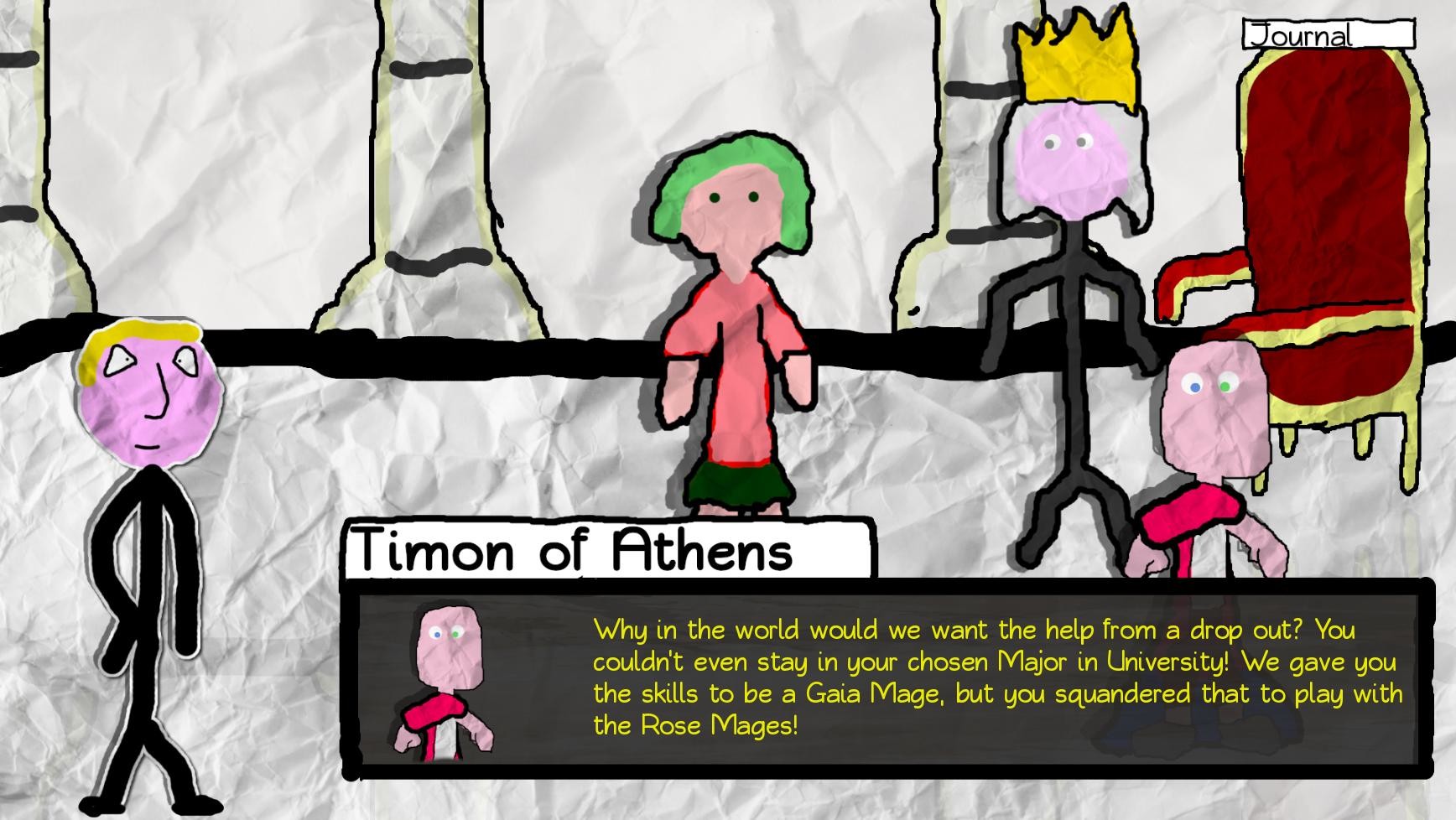 Paper Shakespeare: The Legend of Rainbow Hollow screenshot 1