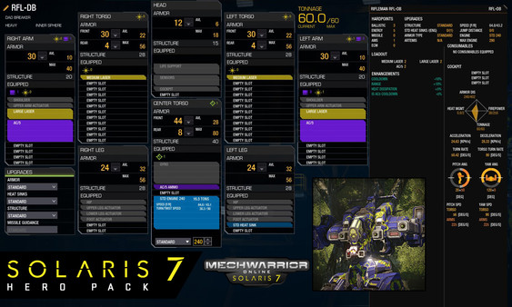 MechWarrior Online Solaris 7 Hero Pack