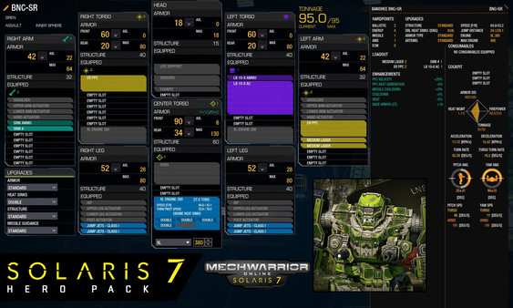 скриншот MechWarrior Online Solaris 7 Hero Pack 5