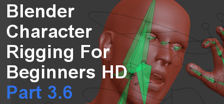 Blender Character Rigging for Beginners HD: Intro to Vertex Groups with Weights & Bones - Part 1 banner