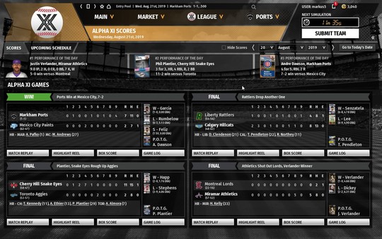 Out of the Park Baseball 20 screenshot
