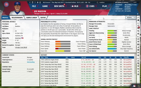 Out of the Park Baseball 20 screenshot