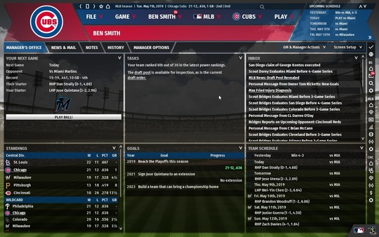 скриншот Out of the Park Baseball 20 2