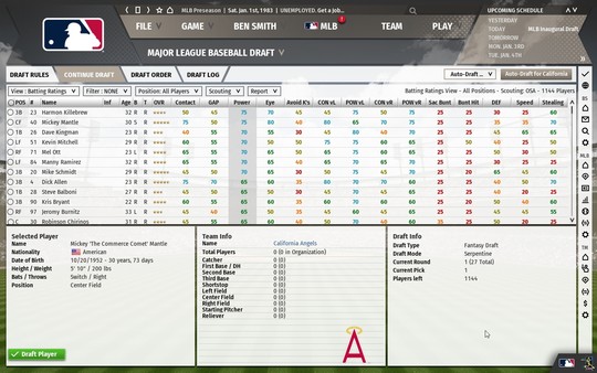 Out of the Park Baseball 20 screenshot