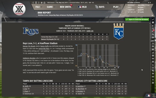 Out of the Park Baseball 20 screenshot