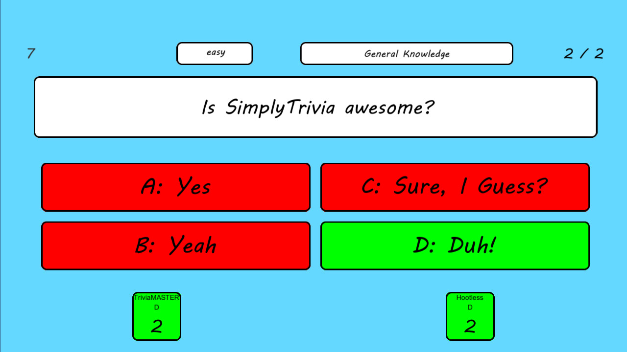 Trivia Source SimplyTrivia · 스팀