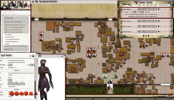 скриншот Fantasy Grounds - Pathfinder RPG - War for the Crown AP 1: Crownfall (PFRPG) 4