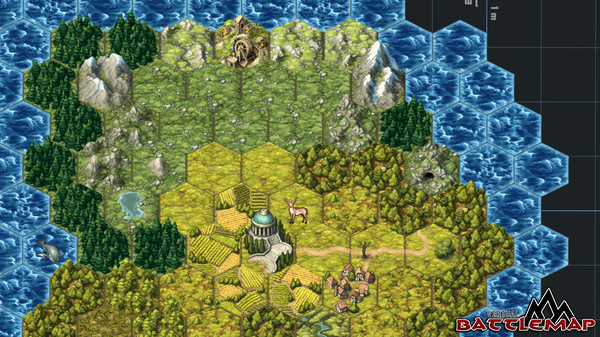 скриншот Virtual Battlemap DLC - Overworld 3