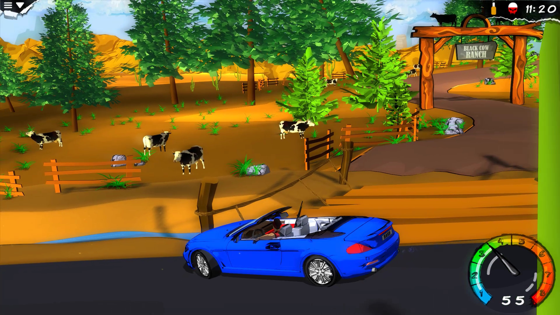 🕹️ Play Car Rush Game: Free Online HTML Car Racing Video Game