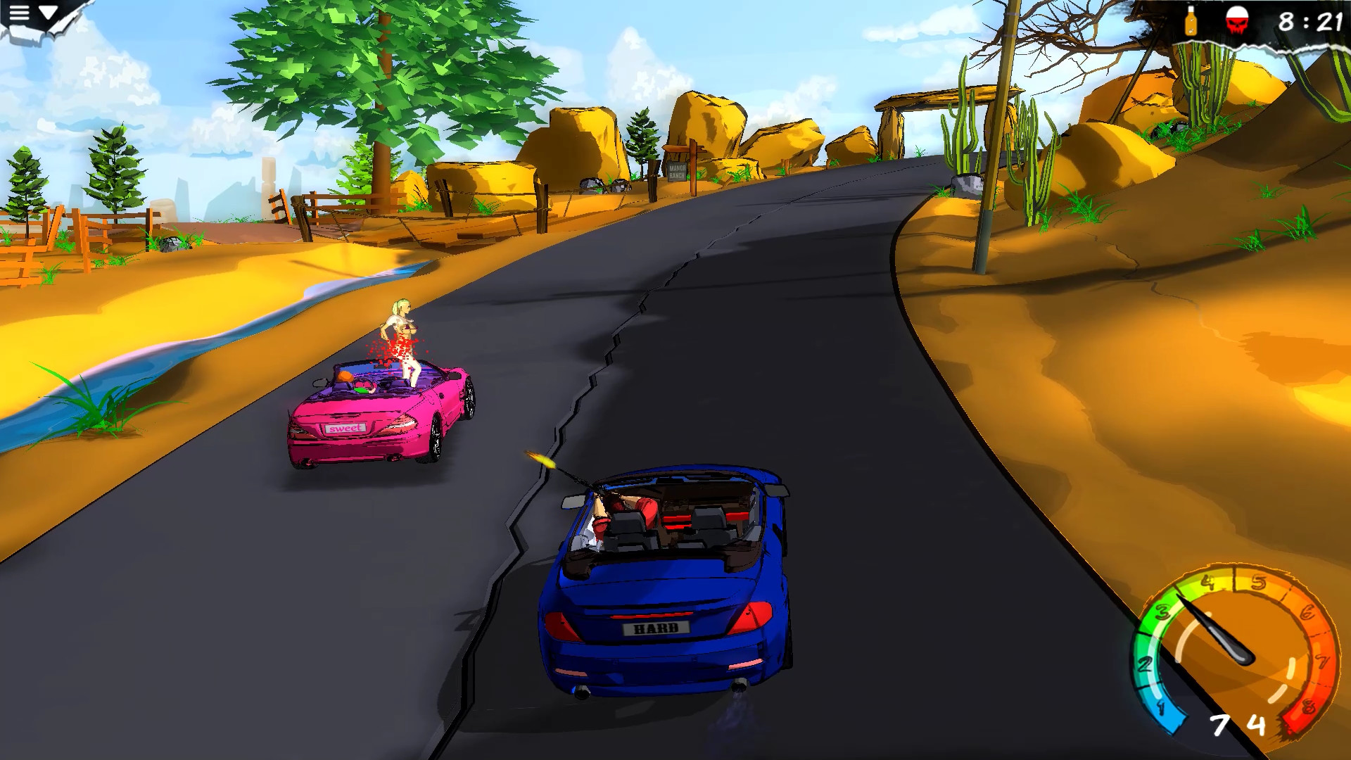 🕹️ Play Car Rush Game: Free Online HTML Car Racing Video Game