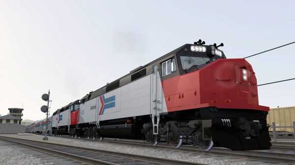 KHAiHOM.com - Train Simulator: Amtrak SDP40F Loco Add-On