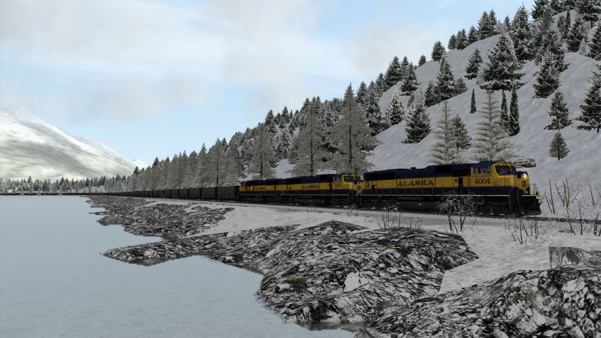 TS Marketplace: Alaska Railroad Scenario Pack 01 Featured Screenshot #1