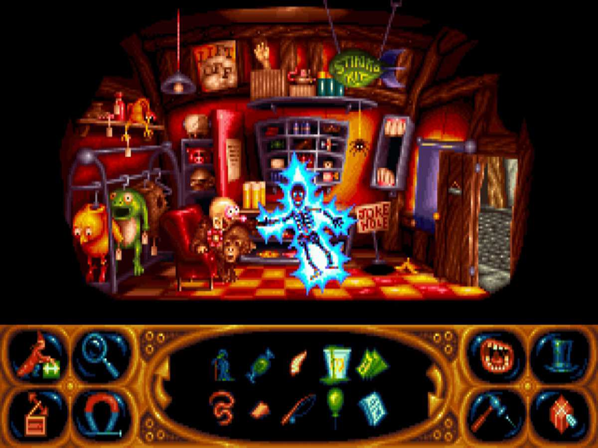Simon the sorcerer 4 chaos happens. Simon the Sorcerer 2. Simon the Sorcerer 2: the Lion, the Wizard and the Wardrobe. Волшебник Саймон. Тупые пришельцы игра.