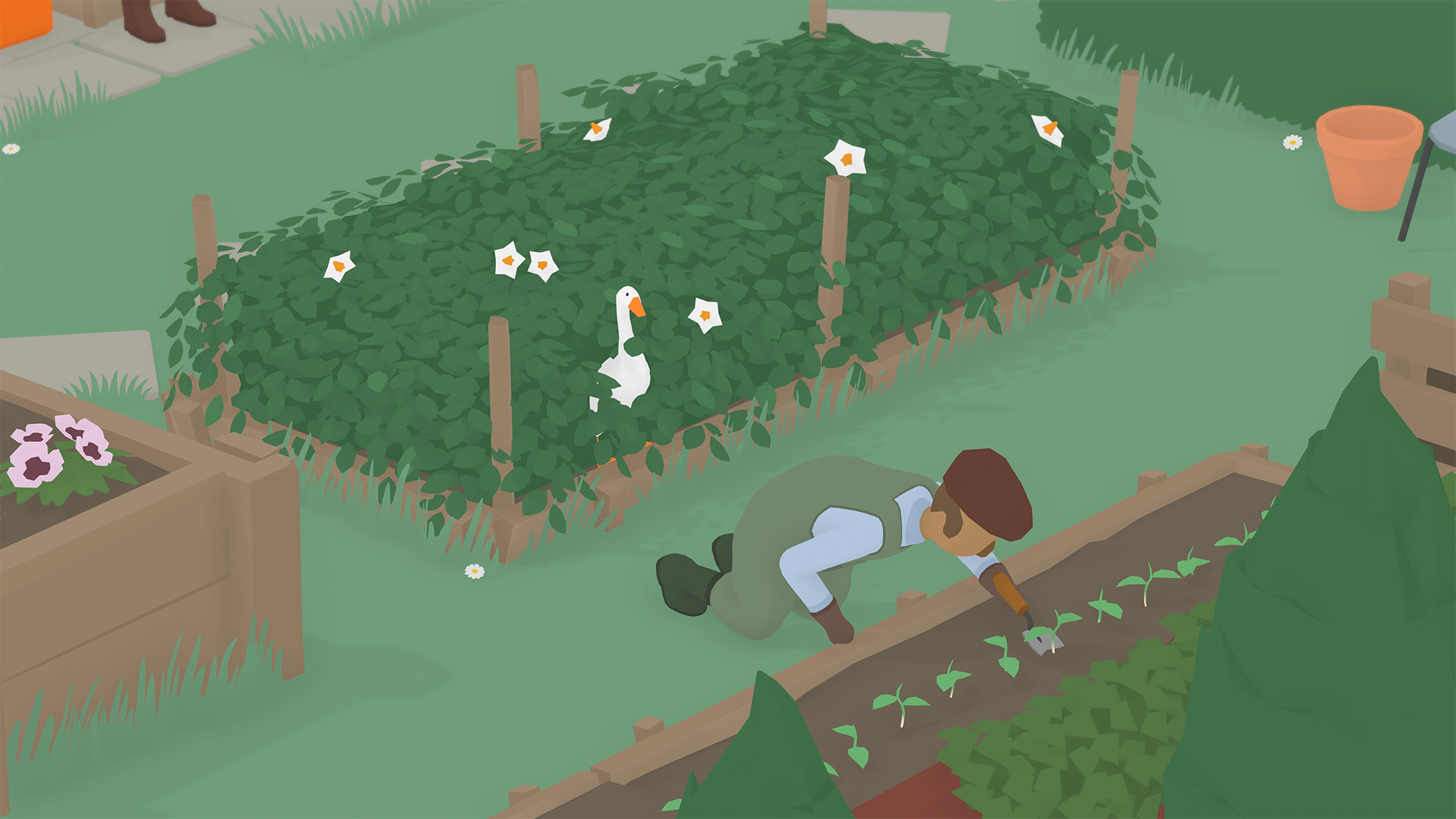 Untitled Goose Game: Playtime, scores and collections on Steam Backlog