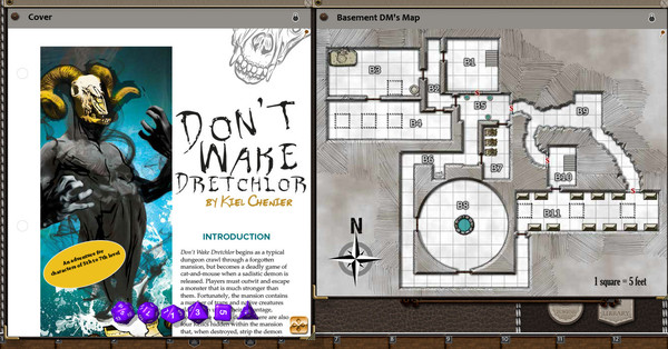 скриншот Fantasy Grounds - Don't Wake Dretchlor (5E) 0