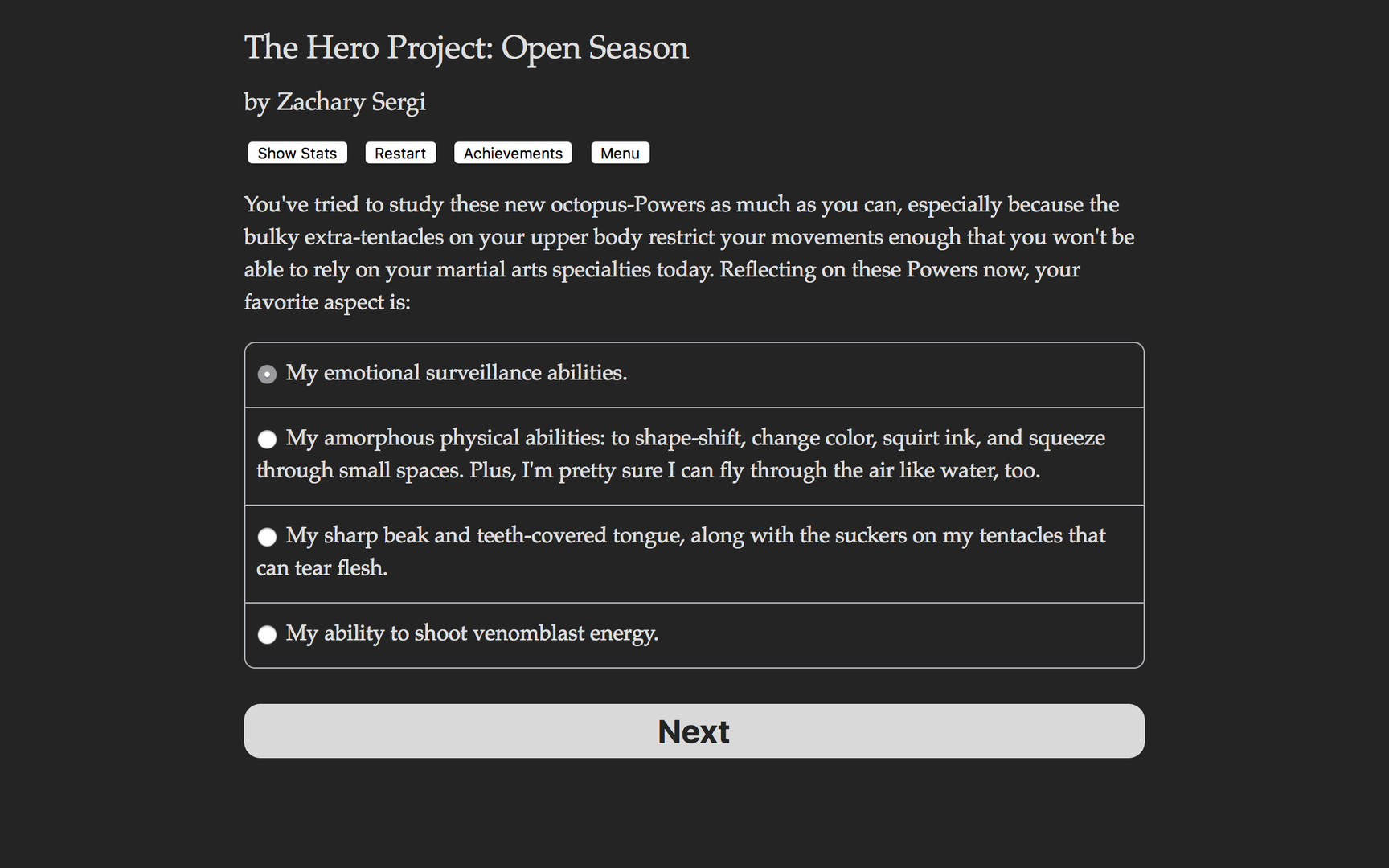 The Hero Project: Open Season Demo #2