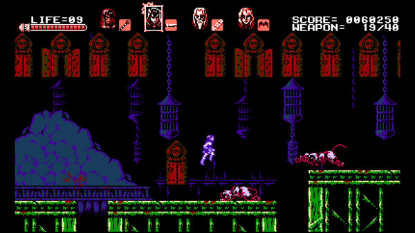 Bloodstained: Curse of the Moon скриншот