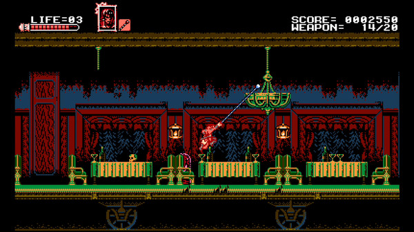 скриншот Bloodstained: Curse of the Moon 0
