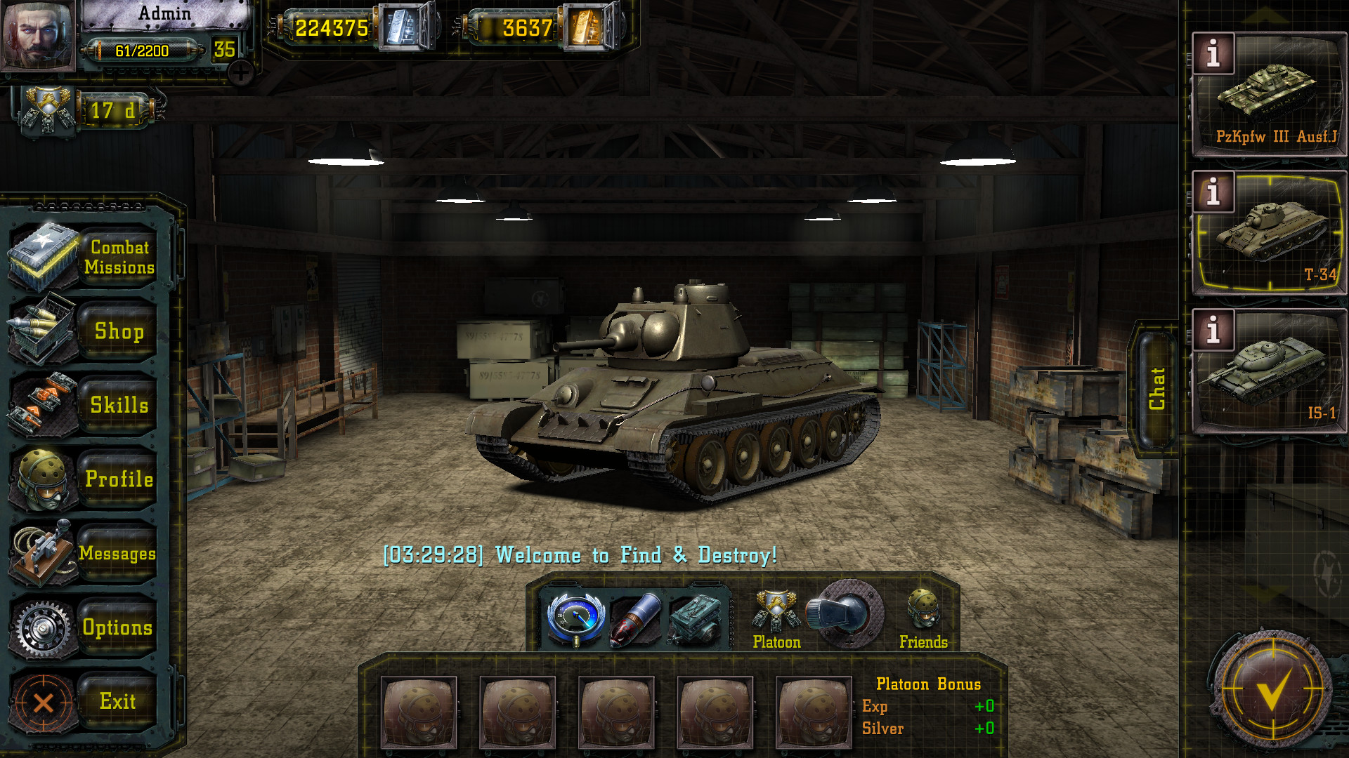 download the last version for windows Find & Destroy: Tank Strategy