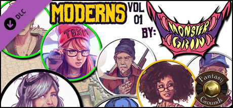 Fantasy Grounds - Moderns Vol 01 (Token Pack) banner image