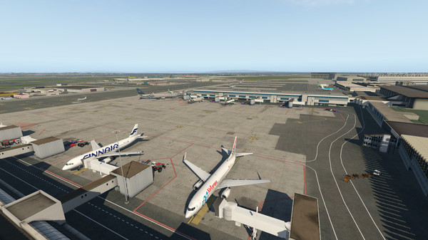 скриншот X-Plane 11 - Add-on: Aerosoft - Airport Rom 2
