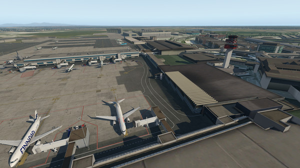 скриншот X-Plane 11 - Add-on: Aerosoft - Airport Rom 0