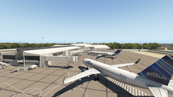 скриншот X-Plane 11 - Add-on: Aerosoft - Airport Daytona Beach International XP 3