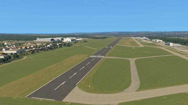 скриншот X-Plane 11 - Add-on: Aerosoft - Airport Friedrichshafen 4