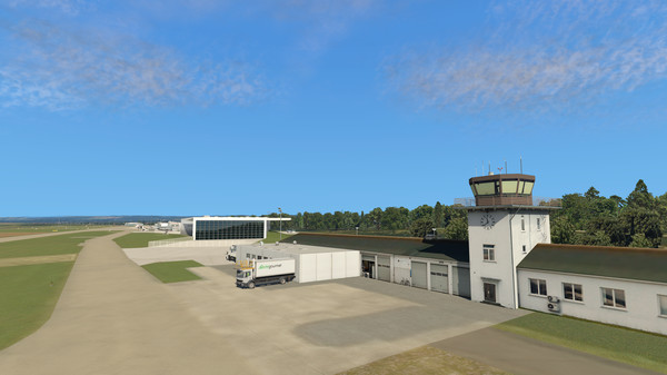 скриншот X-Plane 11 - Add-on: Aerosoft - Airport Friedrichshafen 0