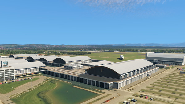 скриншот X-Plane 11 - Add-on: Aerosoft - Airport Friedrichshafen 2