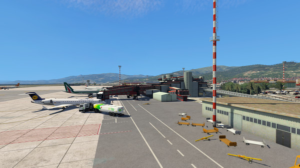 скриншот X-Plane 11 - Add-on: Aerosoft - Airport Genoa 4