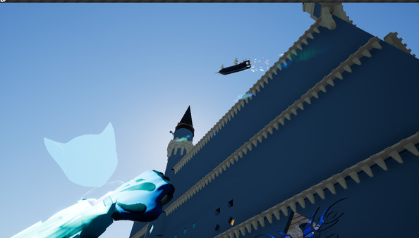 Distant castle