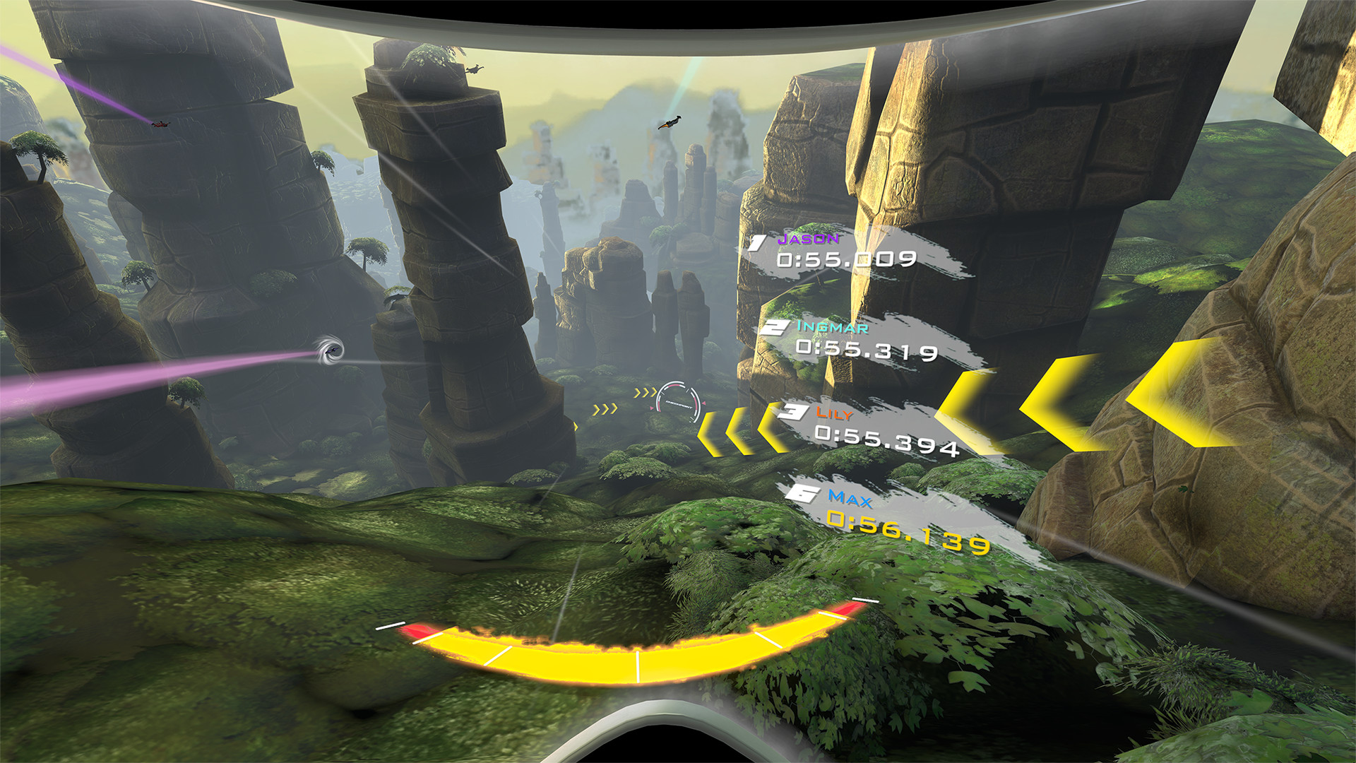 Oculus Quest 游戏《滑翔》Rush VR