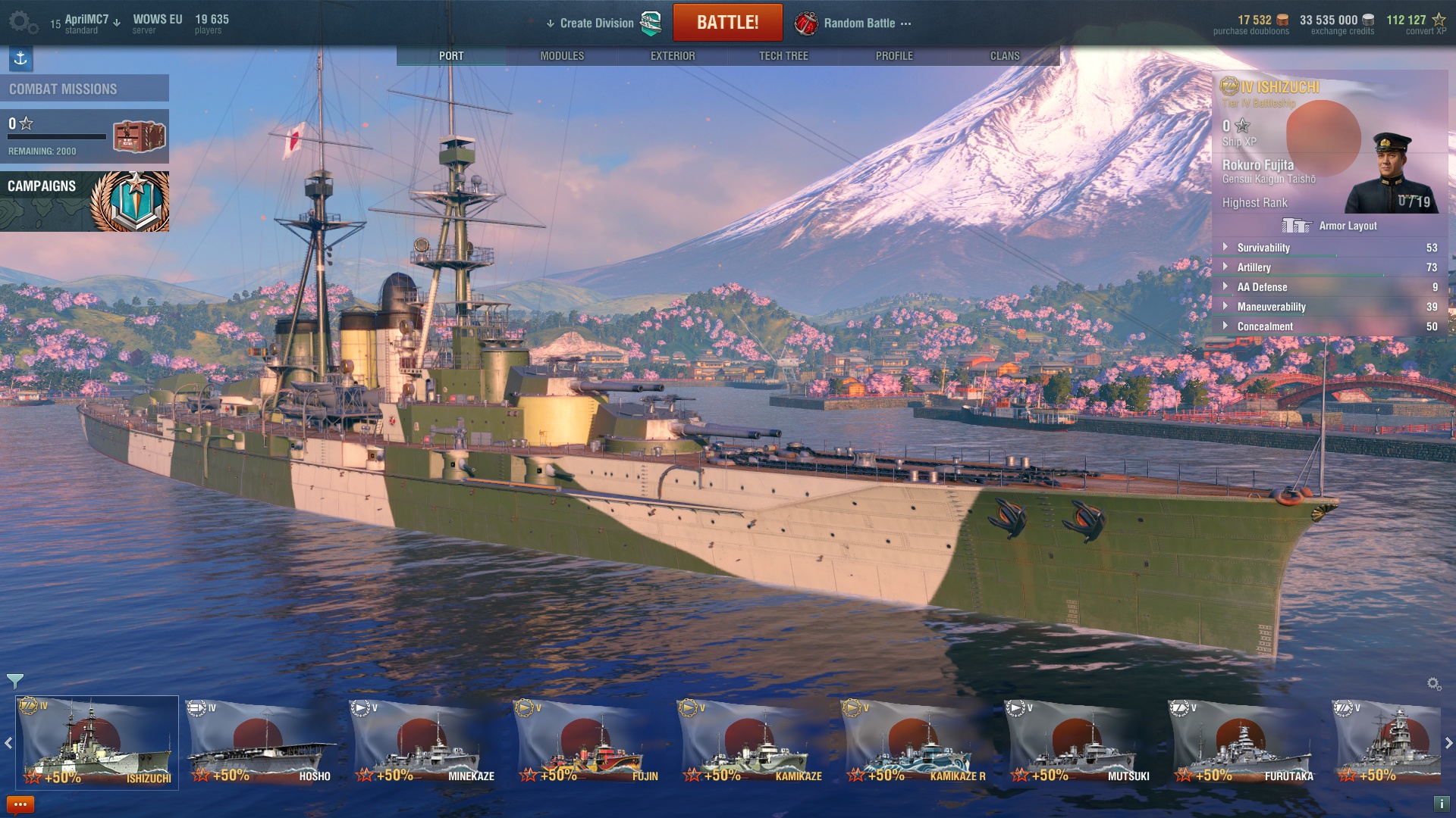 world of warships doubloons use