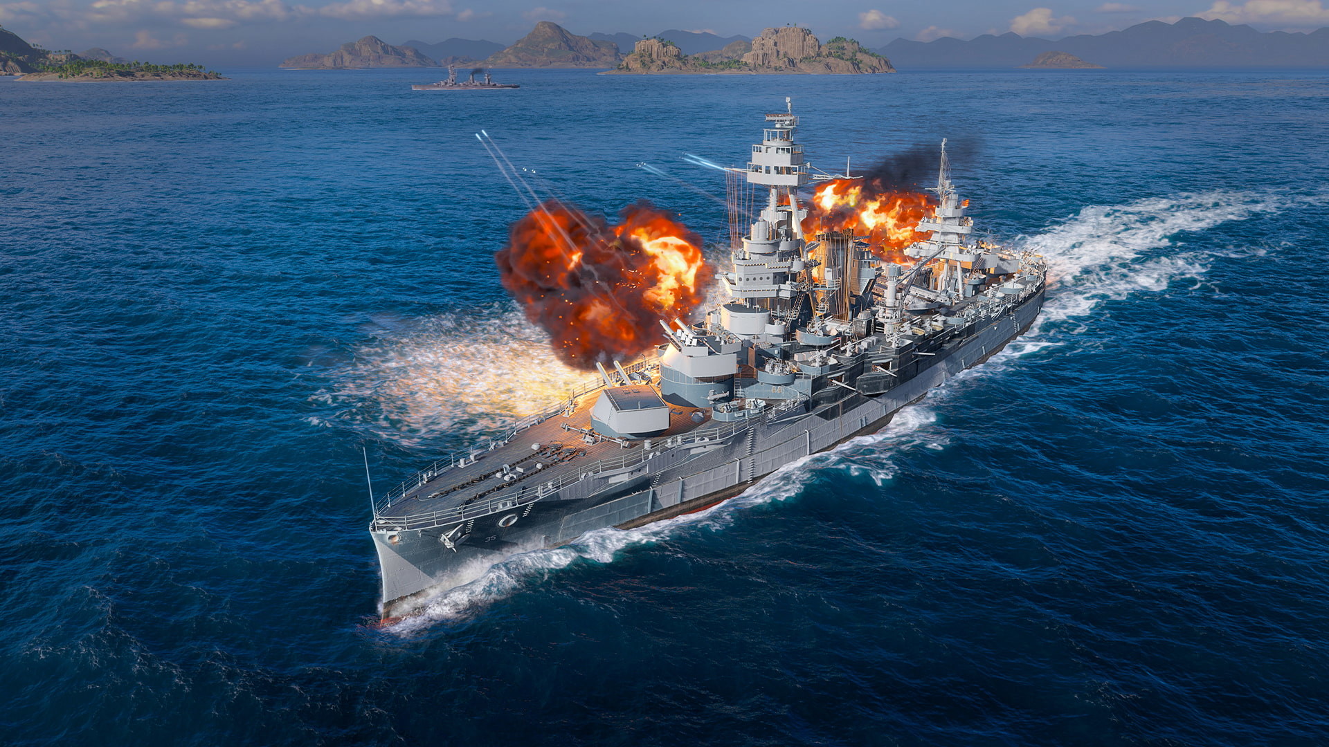 World of Warships — Texas Pack screenshot screenshot 2