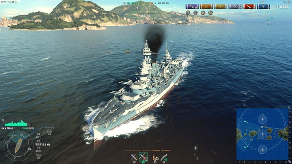 скриншот World of Warships - Texas Pack 4