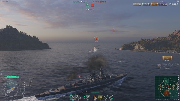 скриншот World of Warships - Admiral Graf Spee Pack 2