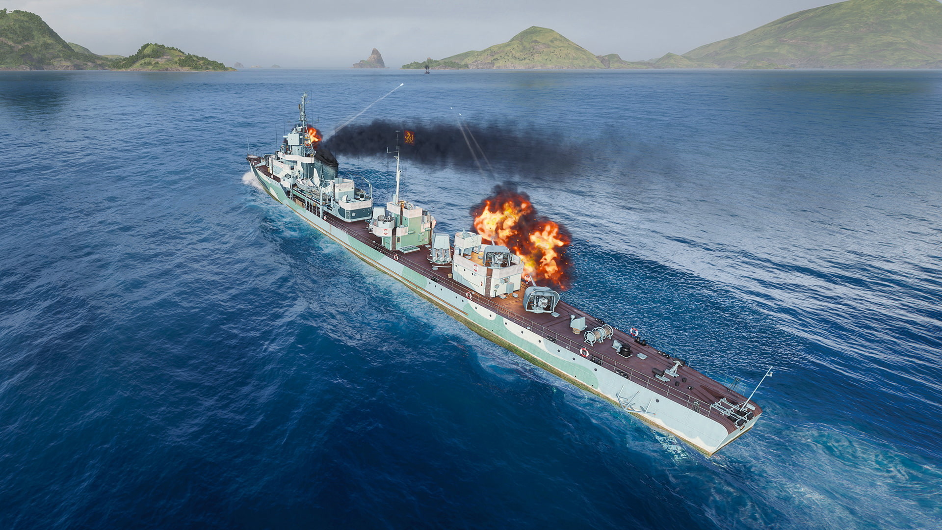 World of Warships — Anshan Pack screenshot screenshot 3