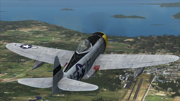 скриншот FSX Steam Edition: Republic P-47D Thunderbolt Add-On 1
