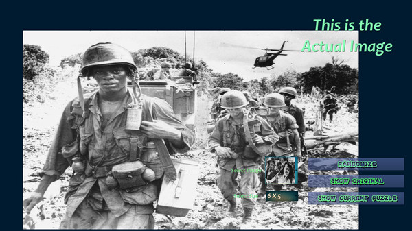 скриншот Vietnam War PuZZles 3