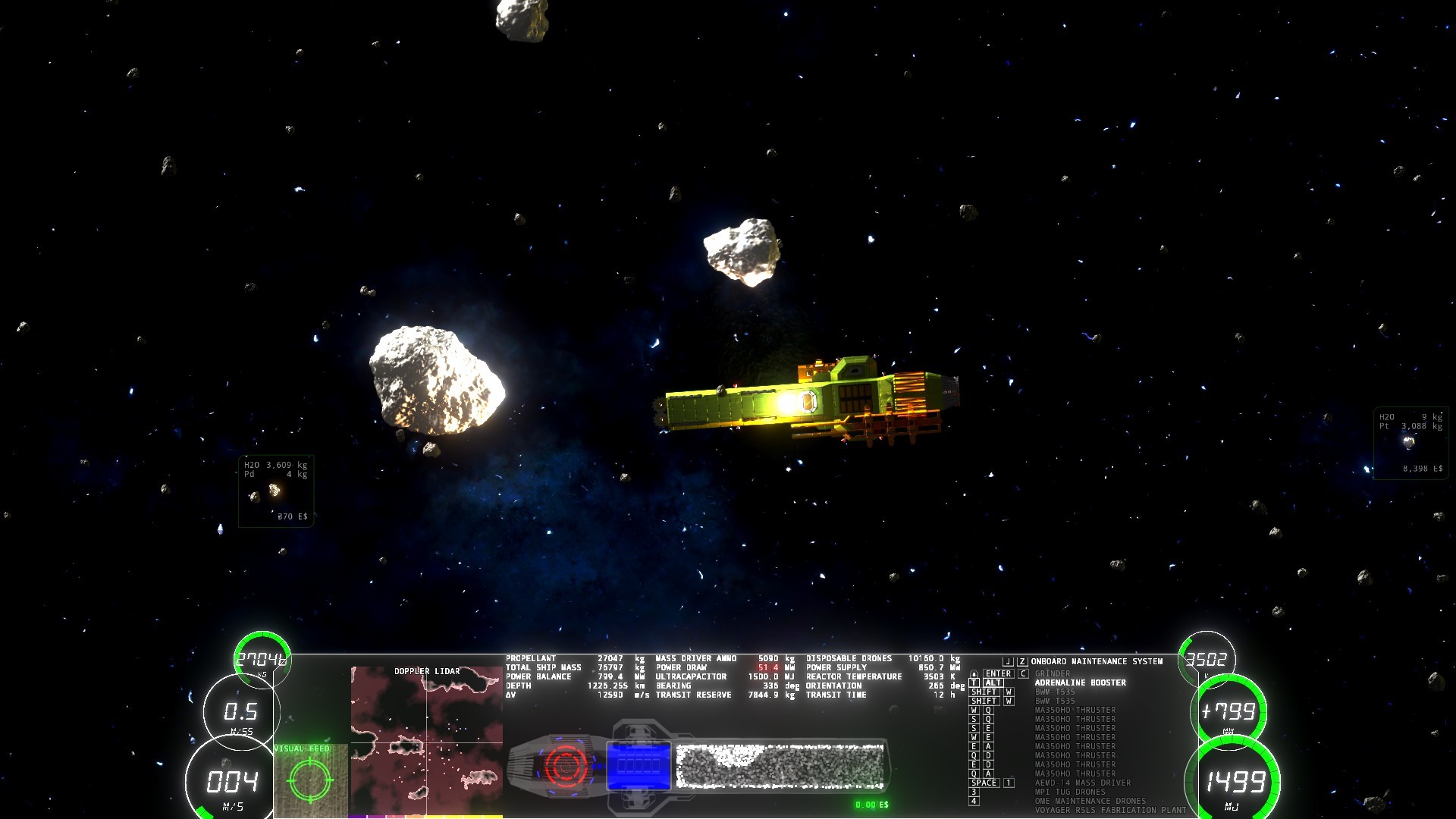 The Best Hardcore Space Mining Game on Steam is Free - Delta V : Rings of  Saturn 