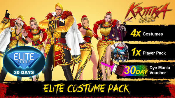 скриншот Kritika Online - Gold Raider Elite Costume Pack 0