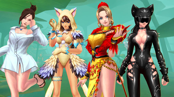 скриншот Kritika Online - Gold Raider Elite Costume Pack 5
