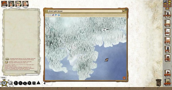 скриншот Fantasy Grounds - A00: Crow's Rest Island (Savage Worlds) 0