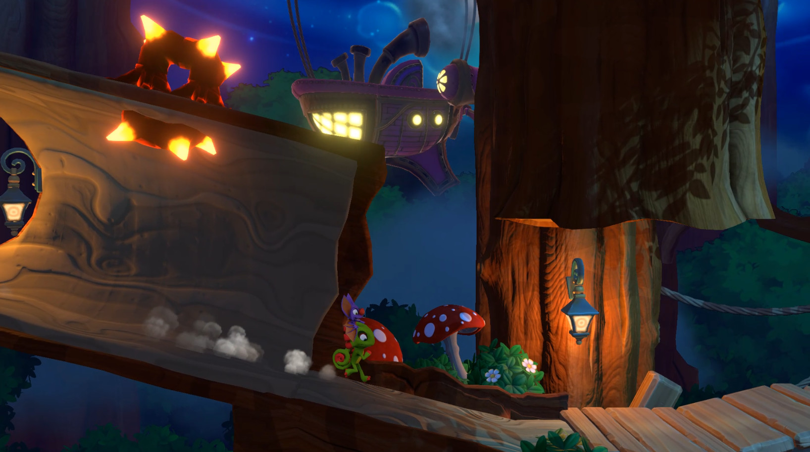 on Lair and the Steam Impossible Yooka-Laylee